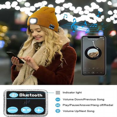 Cappello consumato della macchina fotografica di Bluetooth Boday portabile con di durata di vita della batteria di visioni notturne 4 - 6 le ore