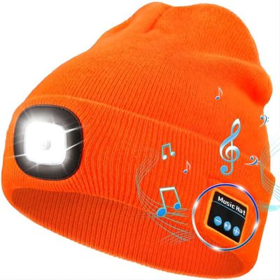Video registrazione senza fili della scheda di memoria del cappello 128G delle cuffie di Bluetooth di musica 6hours