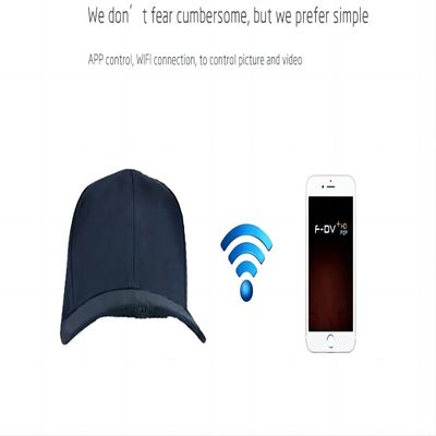 Cappello nascosto telecomandato della macchina fotografica per fotografare il video del film per gli sport