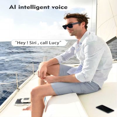 Bluetooth 5,0 occhiali da sole impermeabili IPX4, audio occhiali da sole astuti per ascolta musica &amp; telefonate